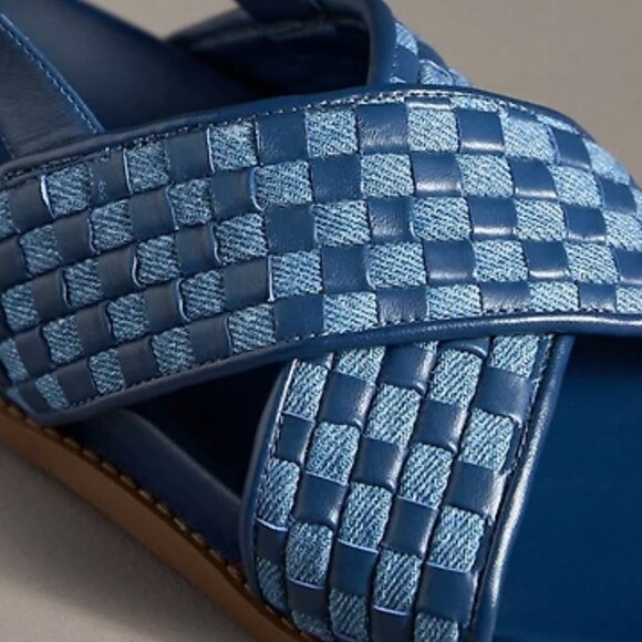 Schutz Ruby Sporty Crisscross Slingback Sandals 9.5 - Picture 3 of 3